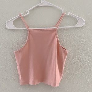 Pale Pink Crop Top